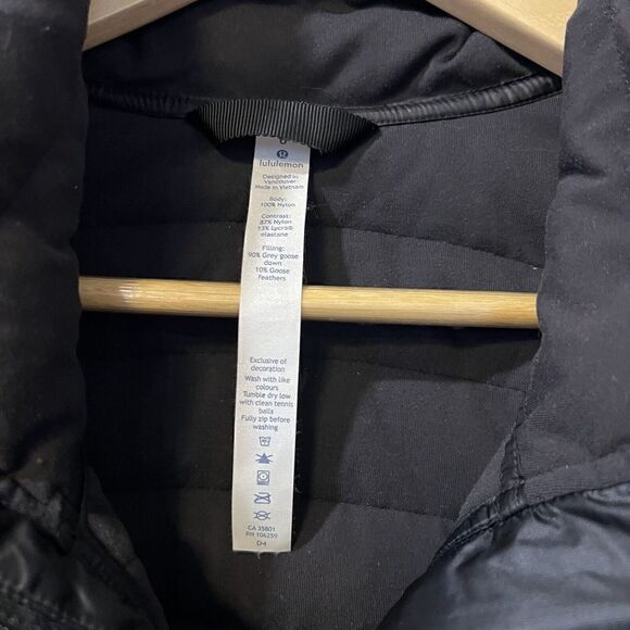 Lululemon Womens Down For A Run Pullover Size 6 Running Outdoor 1/3 Zip - Picture 11 of 12